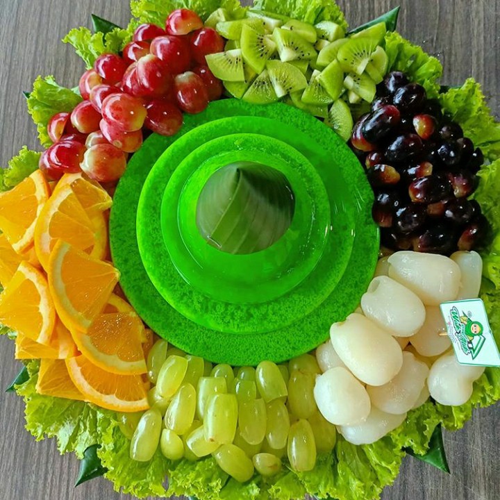 Tumpeng Puding Buah Medium