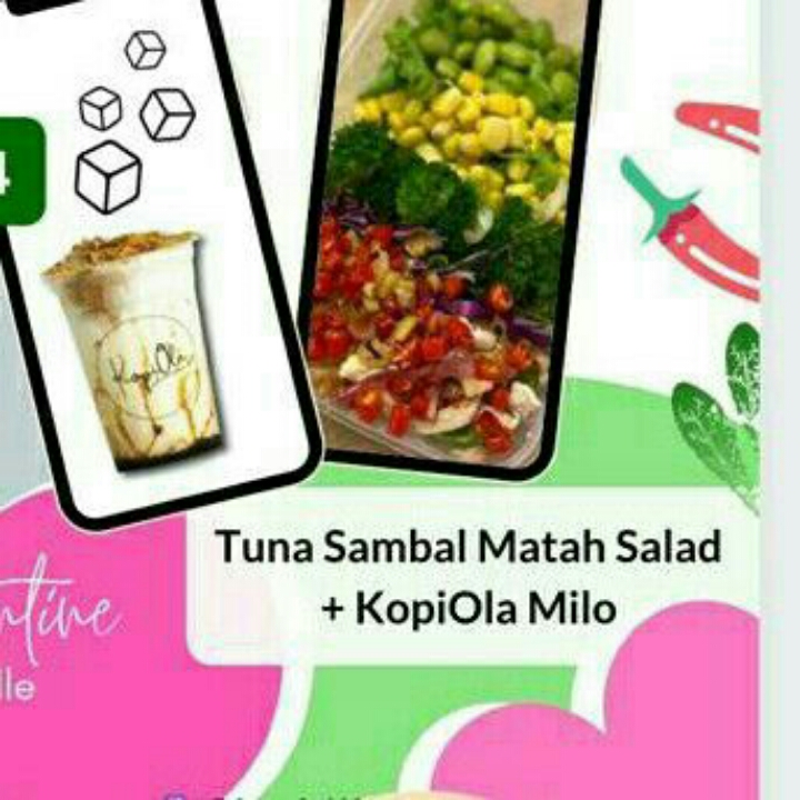 Tuna Sambal Matah Salad  KopiOla Milea