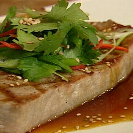 Tuna steak Teriyaki