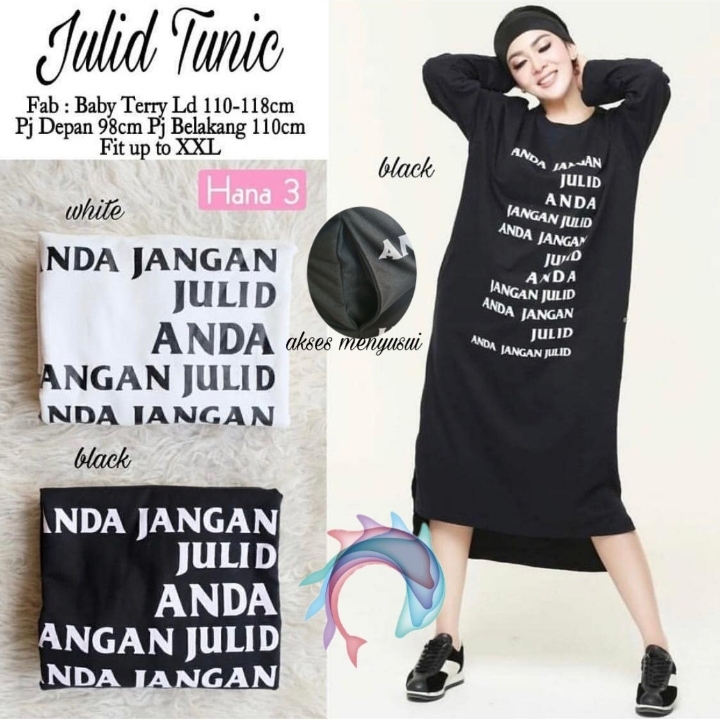 Tunic dress busui julid 2