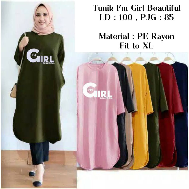 Tunik Im Girl Beautifull