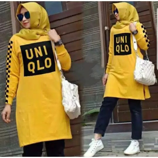 Tunik Uni Babytery Halus l Tunik Muslim Wanita 3