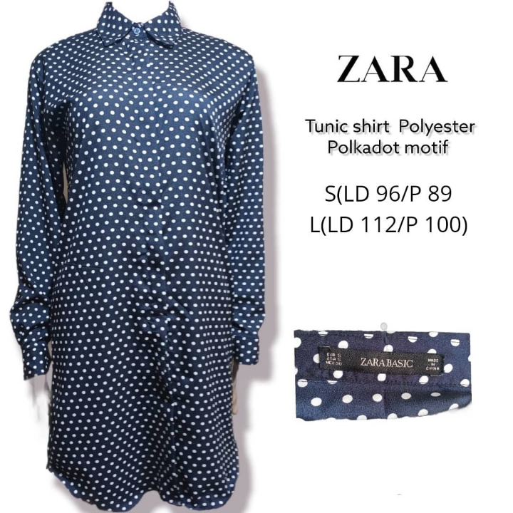 Tunik Zara Long Sleeve