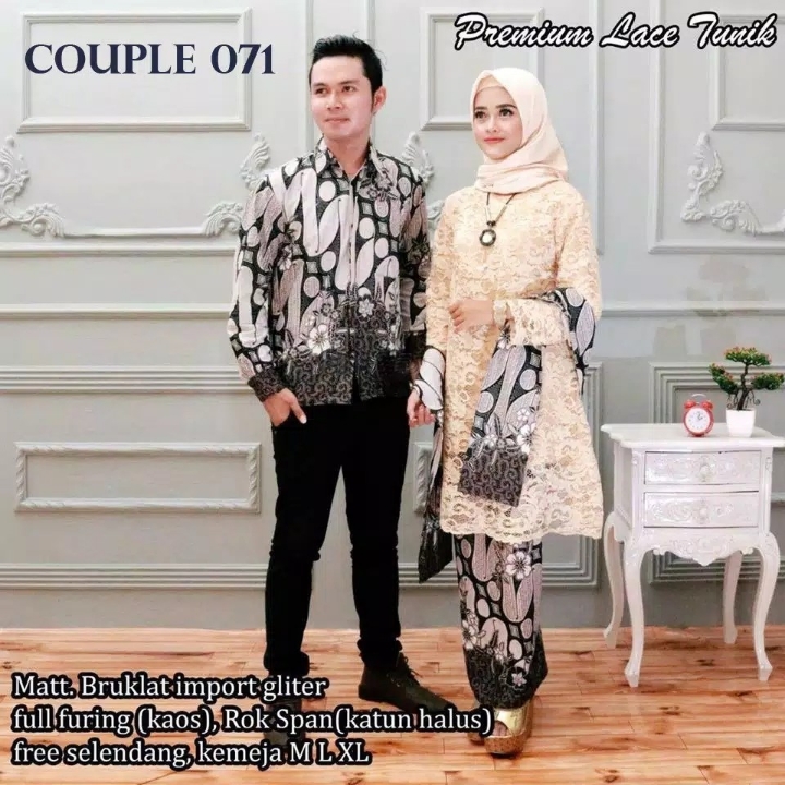 Tunik broklat couple 