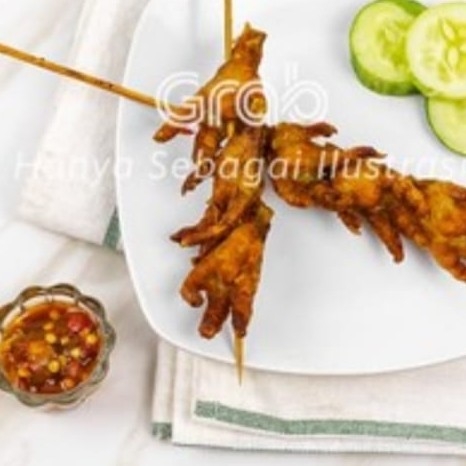 Tusukan Ceker Ayam Goreng