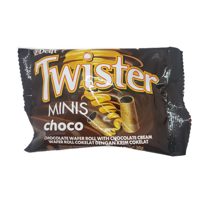 Twister Minis Choco Wafer Roll 30g