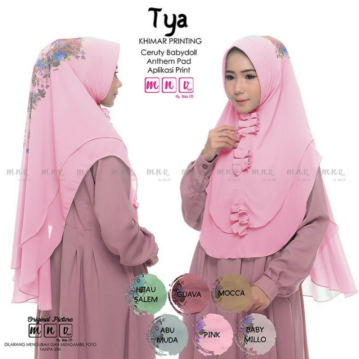 Tya Khimar Printing