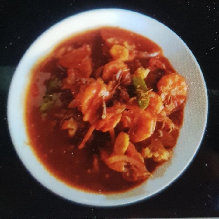 UDANG ASAM MANIS PEDAS