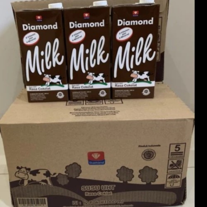 UHT Diamond Chocolate 1 Liter