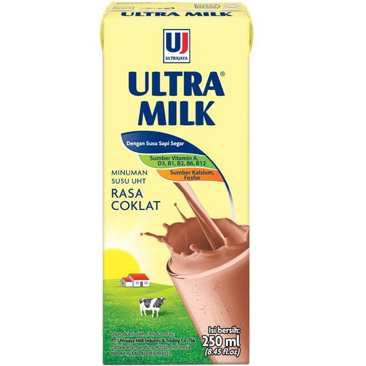 ULTRA MILK CHOCOLATE TETRAPACK SLIM 250 ML