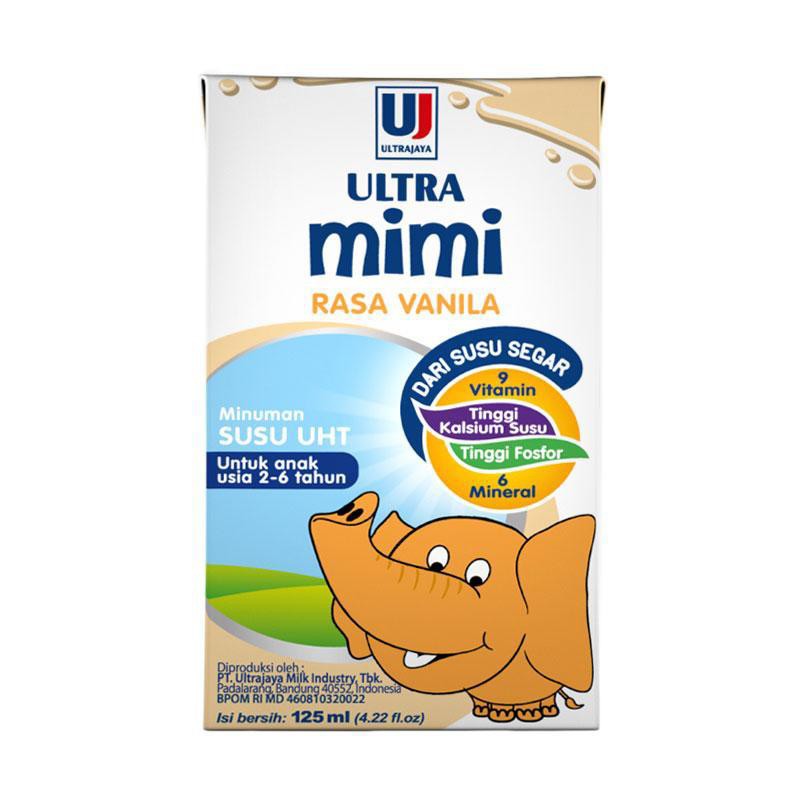 ULTRA MILK MIMI VANILA TETRAPACK 125 ML