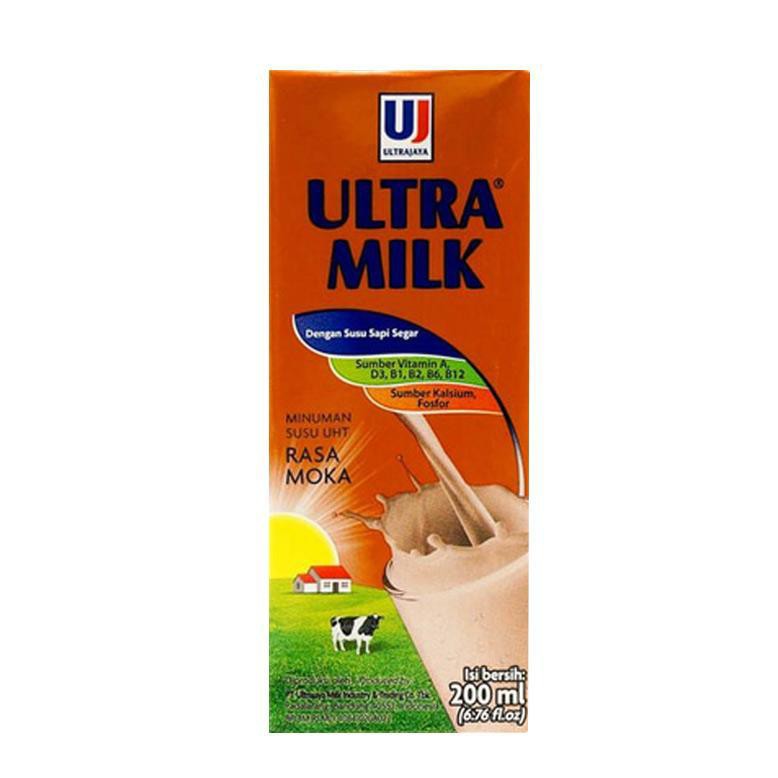 ULTRA MILK MOCCA TETRAPACK 200 ML