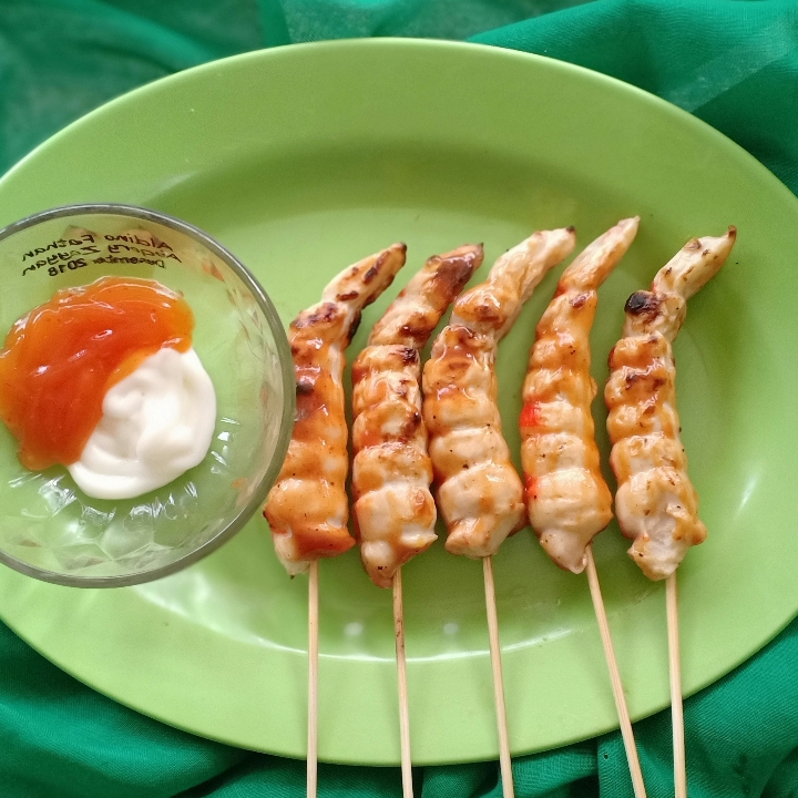 Udang Bakar Asem Manis