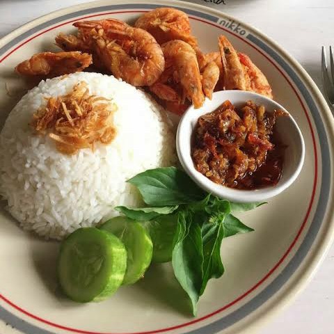 Udang Goreng Sama Nasi