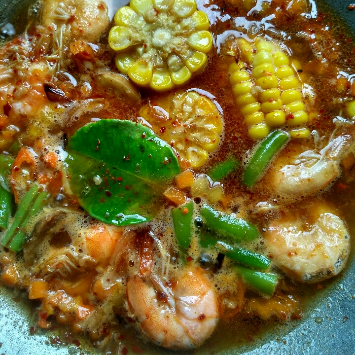 Udang Kuah Super Pedas