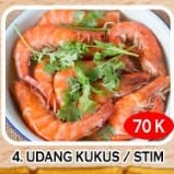 Udang Kukus Steam