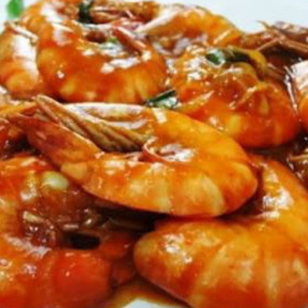 Udang Masak Asam Manis