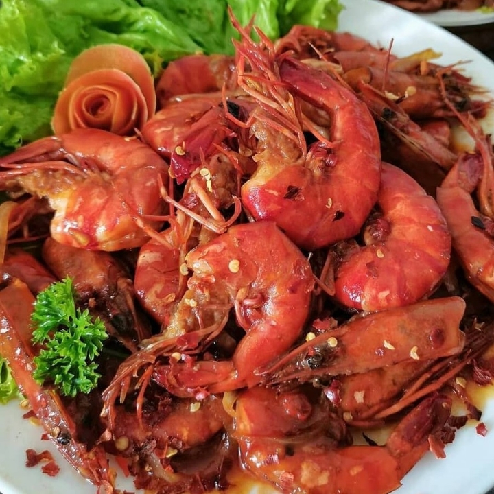 Udang Saos Pedas