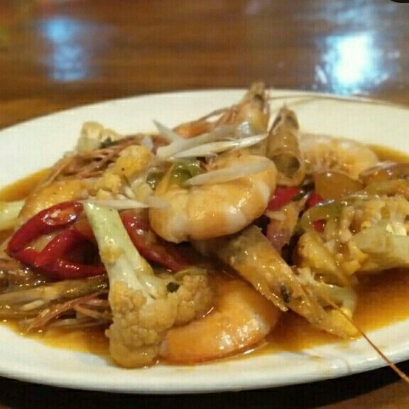 Udang Sauce Tiram