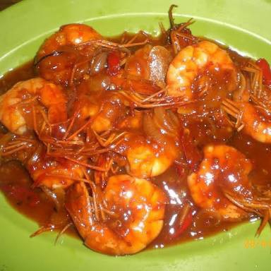 Udang Saus Padang