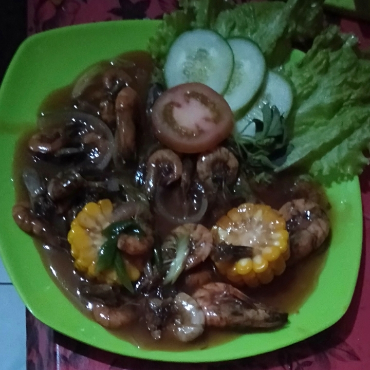 Udang Saus Tiram 