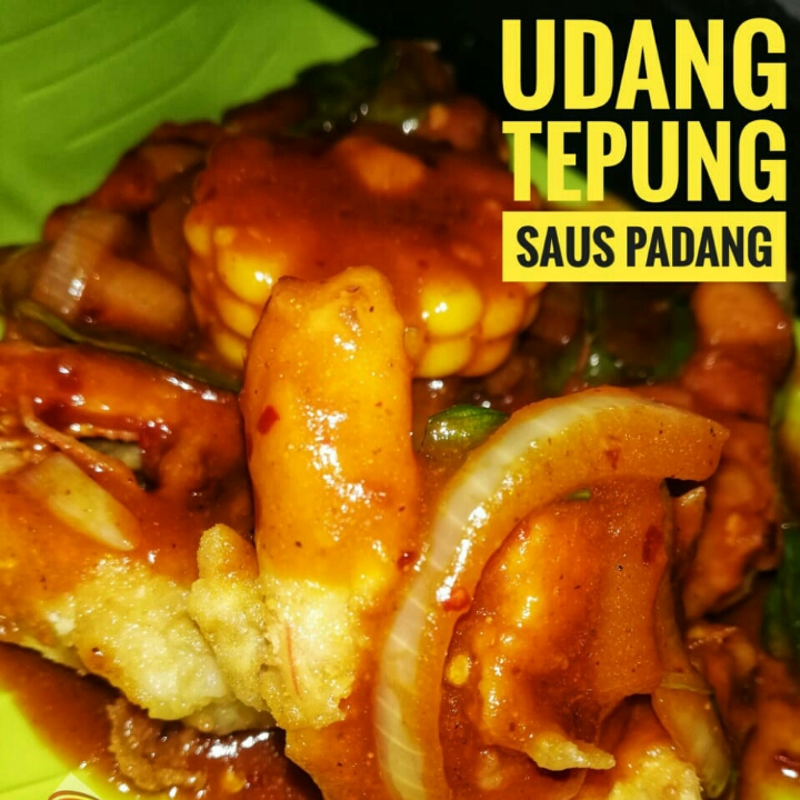 Udang Tepung Saus Padang