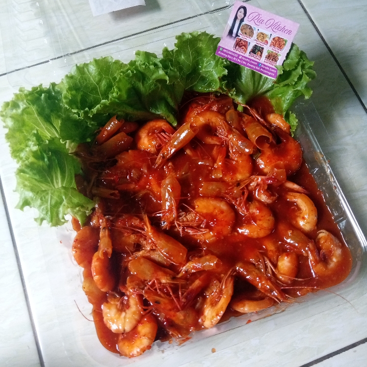 Udang saos padang