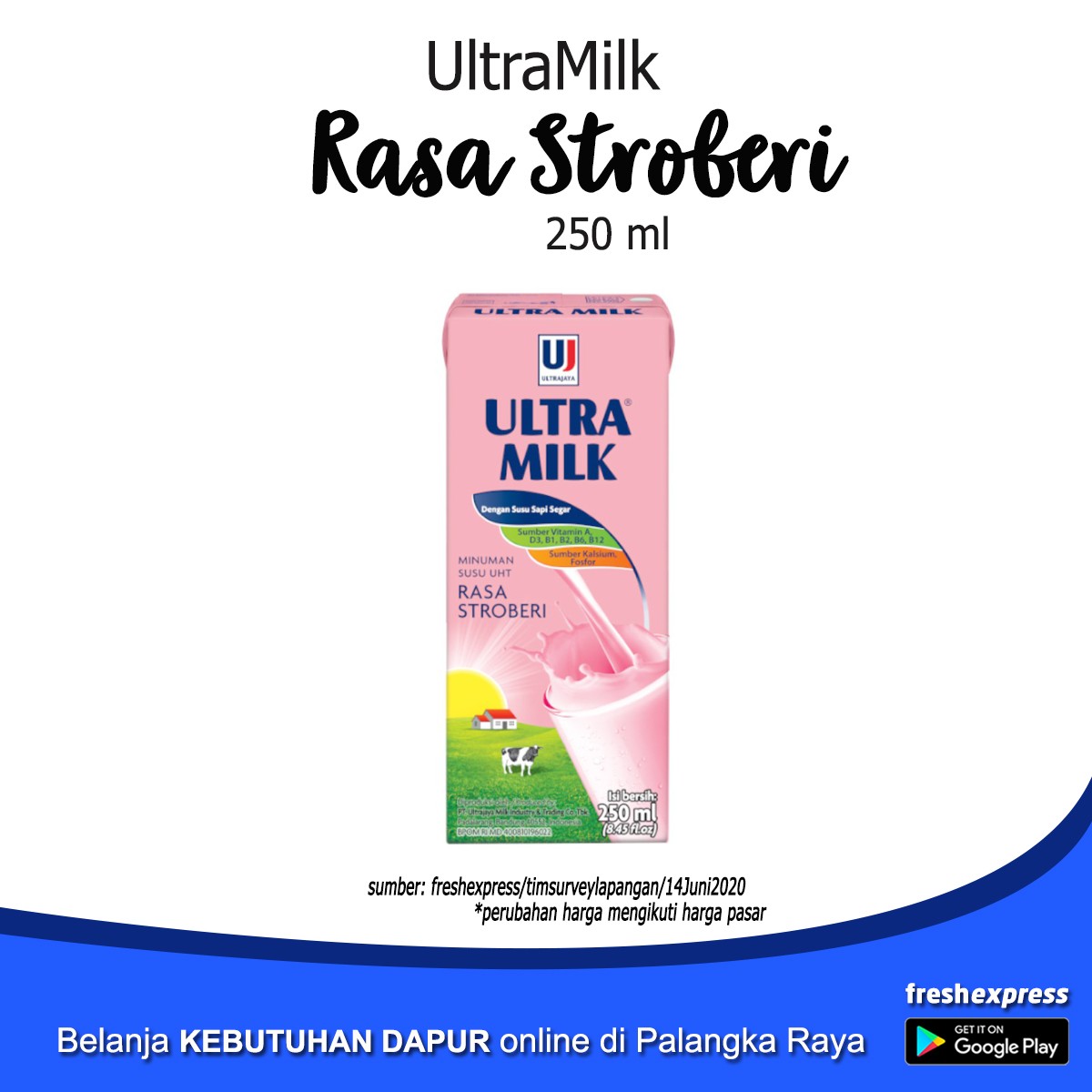 Ultramilk Stroberi