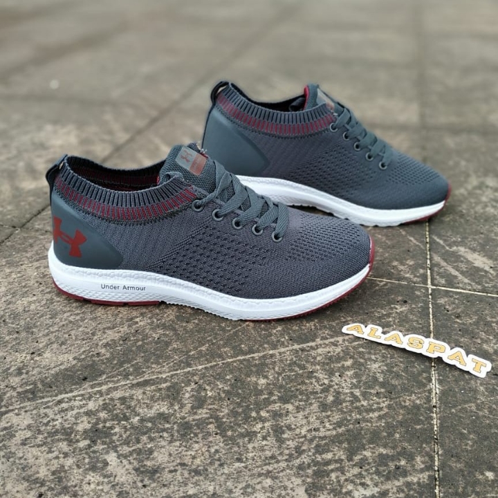 Under Armour Grey Maroon