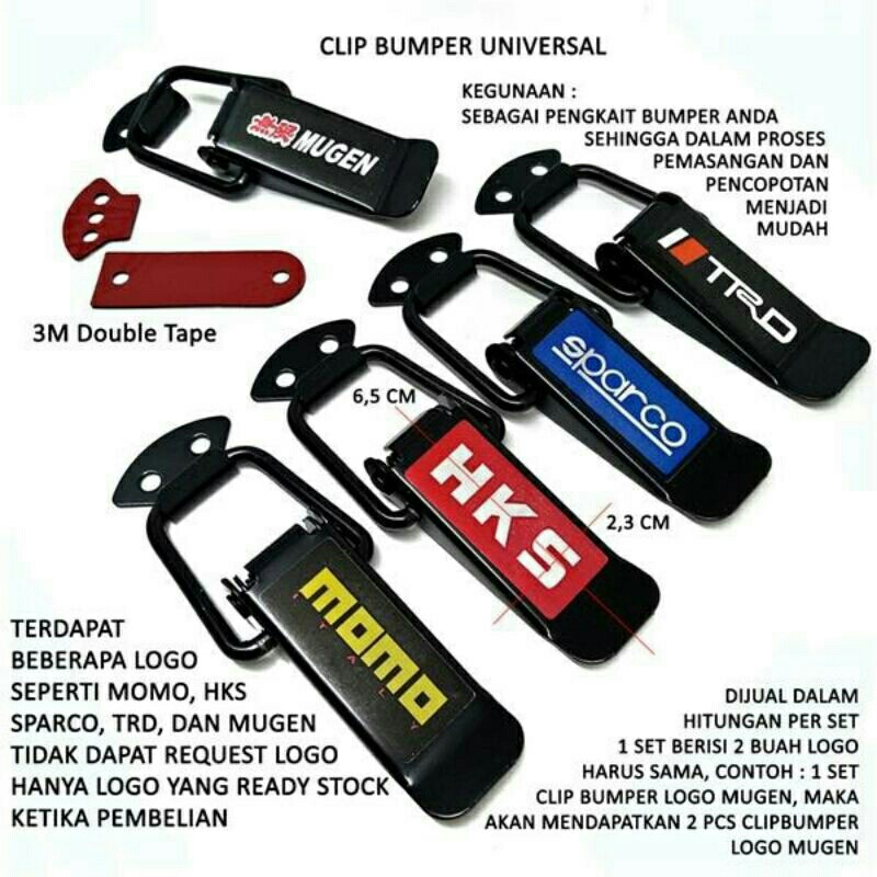 Universal Clip Untuk Bumper Mobil 4