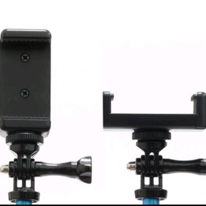 Universal Phone Clip Bracket Holder Mount untuk Tripod Monopod Holder  2