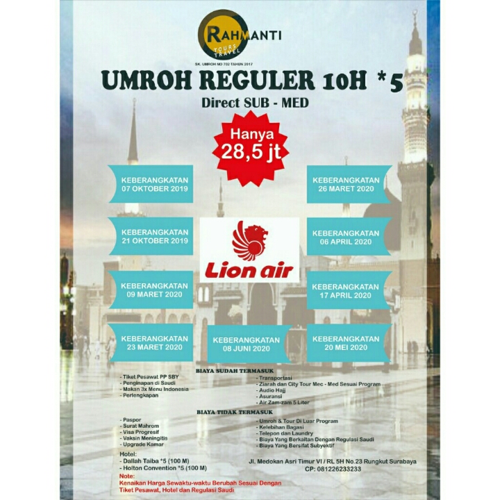 Umroh Bintang 5 Quad