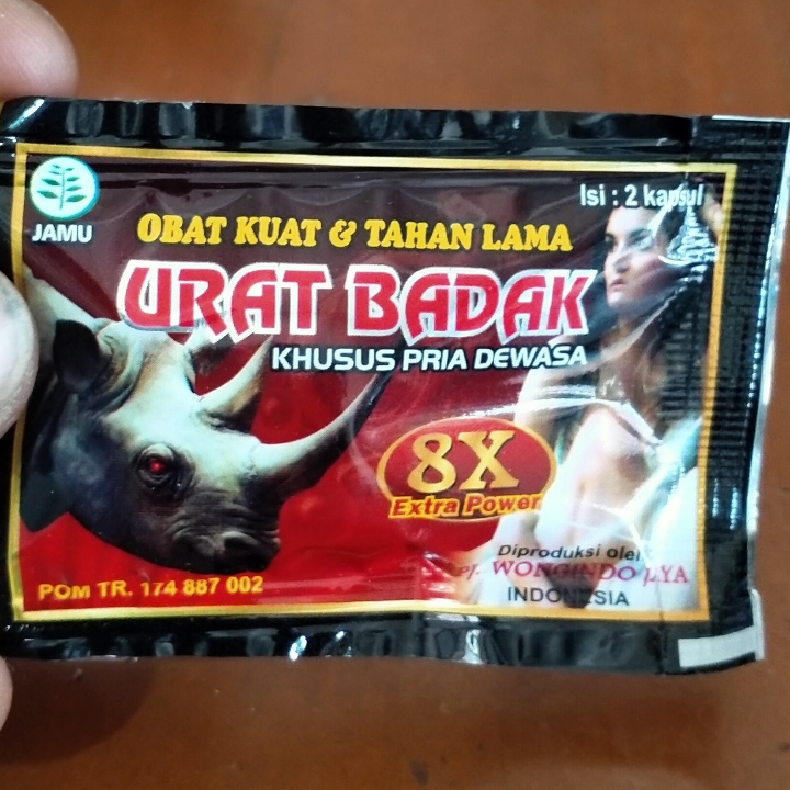 Urat badak kapsul