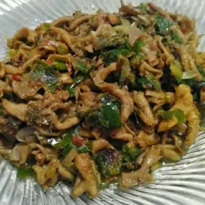 Usus crispy sambal ijo