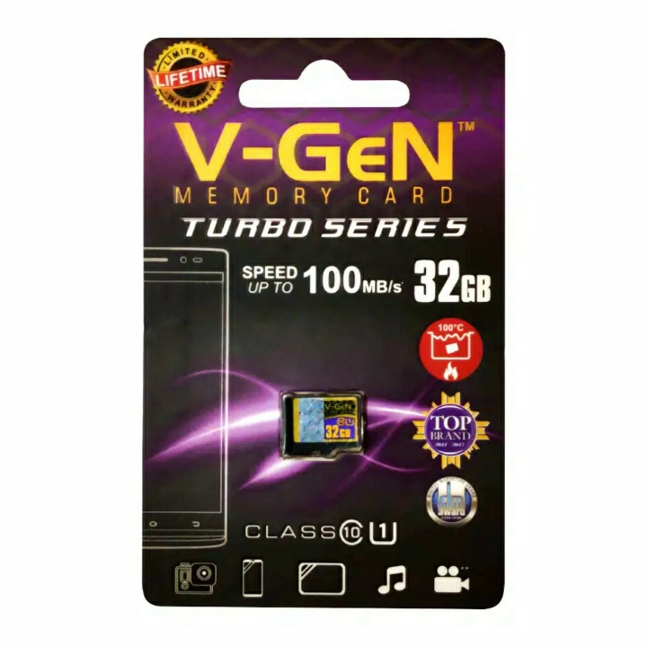 V-GEN Memory Card 32GB Class 10 Turbo Series 2