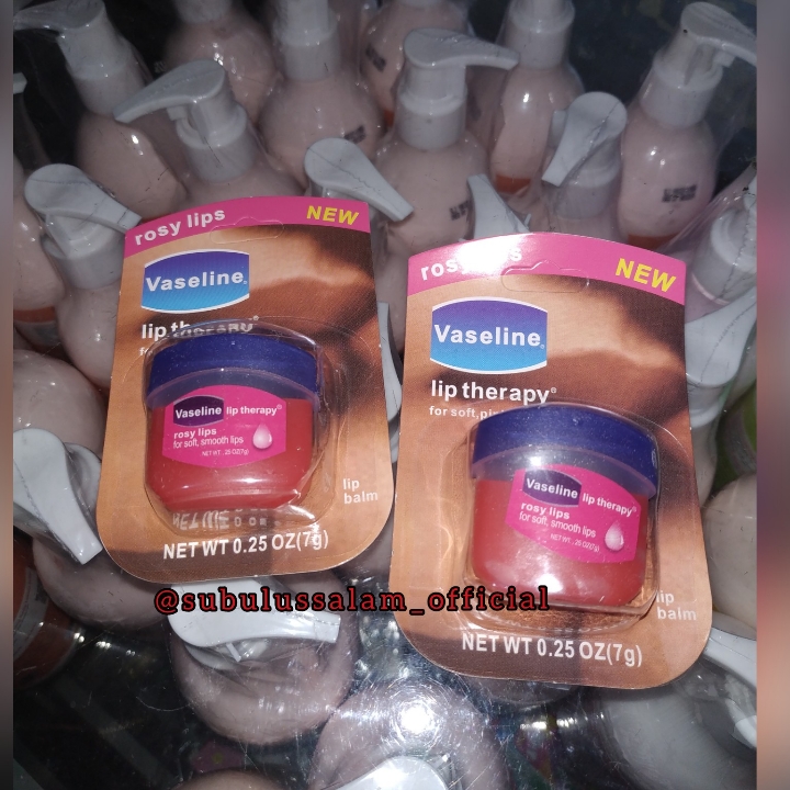 VASELINE LIP THERAPHY  ROSY LIPS FOR SOFT PINK LIPS 