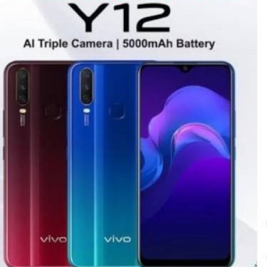 VIVO Y12 RAM 3GB ROM 64GB 5000MAH MERK VIVO PER UNIT