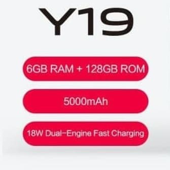 VIVO Y19 RAM 6GB ROM 128GB 5000MAH MERK VIVO PER UNIT 3