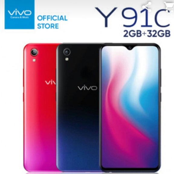 C3-VIVO Y91C RAM 2GB ROM 32GB 4000MAH MERK VIVO