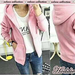 VL HODDIE BASIC GIl PINK