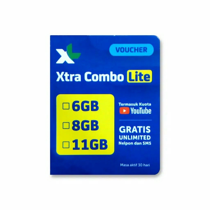 VOUCHER XL Combo Lite 8GB 