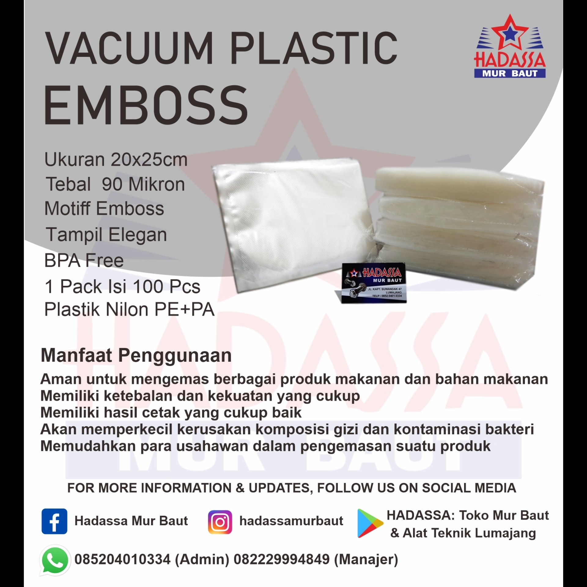 Vacuum Plastic Emboss