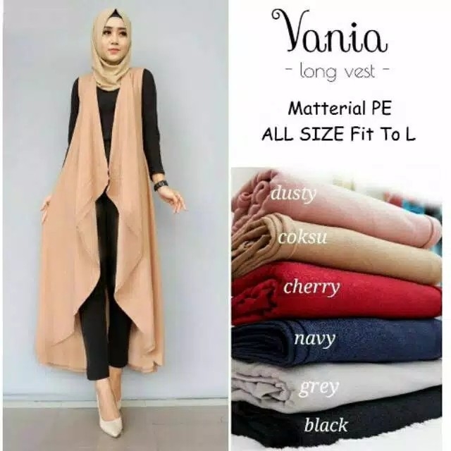 Vania Long Vest 