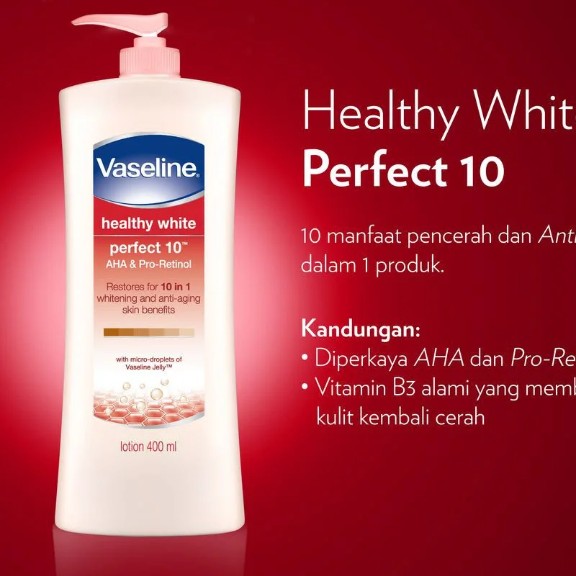 Vaseline Healthy White Perfect 10 400ml