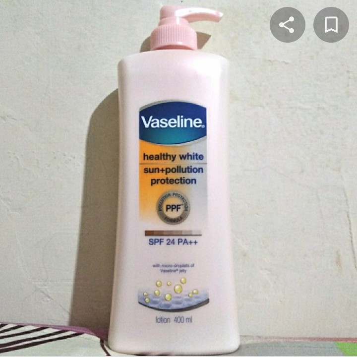 VaselineHeathy White Spf 24 400ml