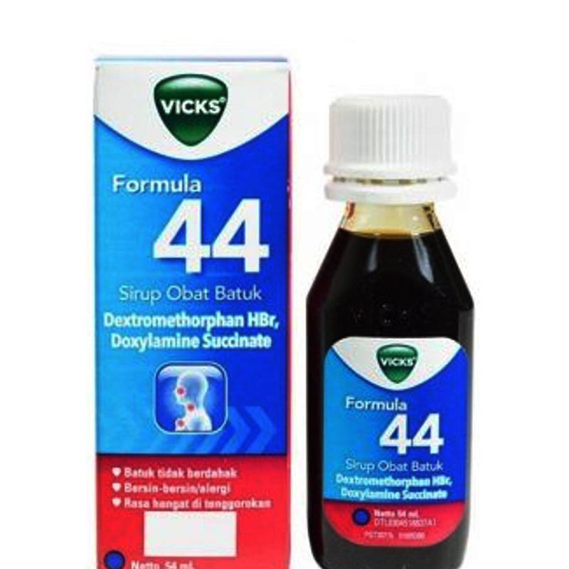 Vicks Obat batuk Formula 44 Dewasa - Kesehatan