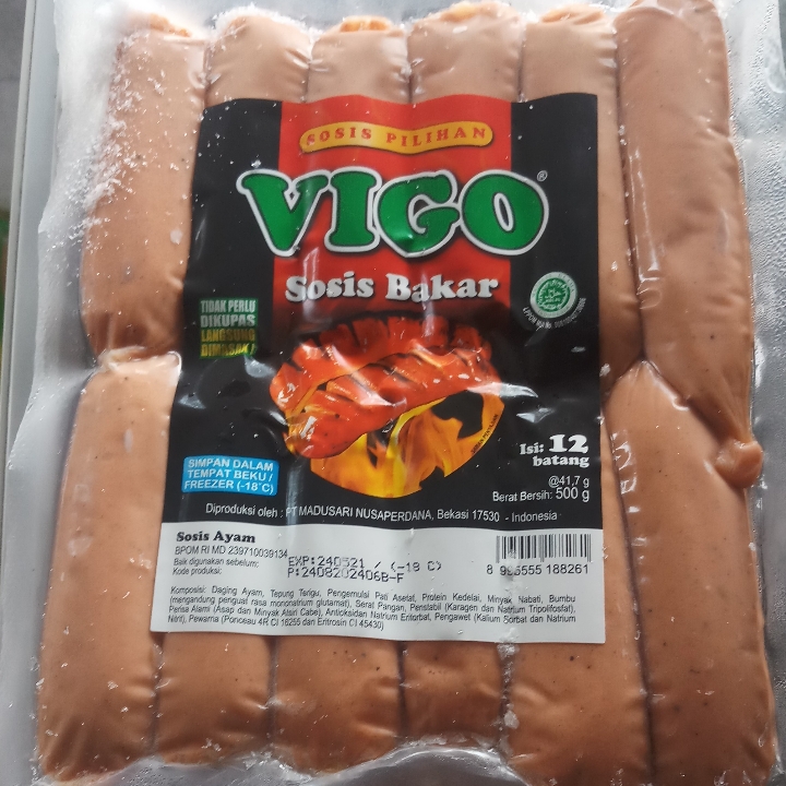 Vigo Sosis Bakar Rasa Ayam