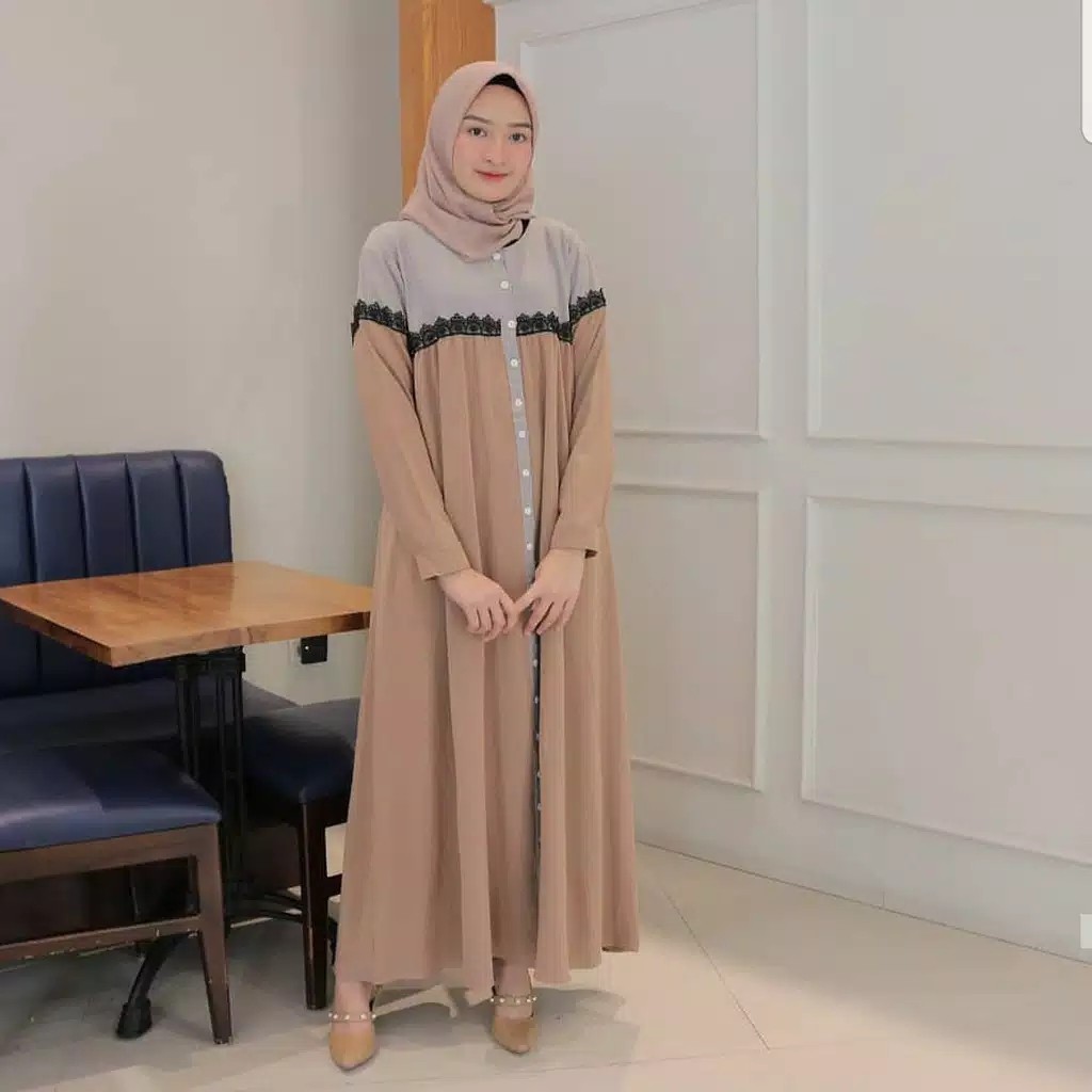 Viola Dress  Gamis Muslim Terbaru  Best Seller