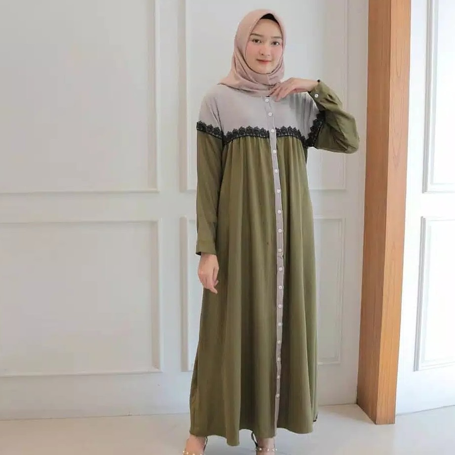 Viola Dress  Gamis Muslim Terbaru  Best Seller 2