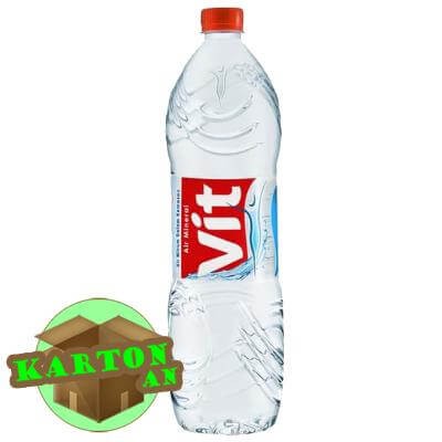 Vit 1500ml  1 Karton an Grosir Murah  Air Minum Mineral 15 L